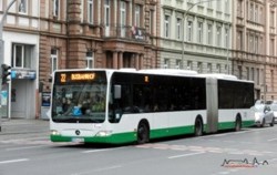 Zum 01.01.2014 gab es im Wrzburger Busverkehr viele Vernderungen.So werden z.B. die Linien 22 und 52 nun durch das Zellinger Unternehmen Lyst bedient. Zum Einsatz kommen dabei auch vier gebraucht
aus Oslo bernommene MB Citaro G II. 