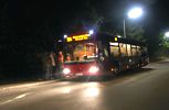 Bus NM-SP 21 auf Linie 104 an der Technischen Fakultt
