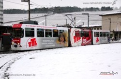 Aktuell bringt uns der Winter etwas Schnee...Ebenso war es im Winter 2014/2015. So konnte der Wrzburger TW 206 in der schneebedeckten Wendeschleife am Hauptbahnhof aufgenommen werden.
