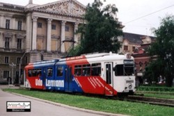 Nicht nur Nrnberger Straenbahnwagen gelangten nach ihrer Ausmusterung nach Osteuropa... Ende der 1990er Jahren gingen auch einge Wagen der WSB Serie 270 - 281 ins Rumnische Arad.